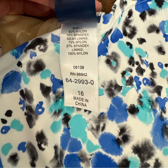 Swimsuits for All - Tie Front Underwire Tankini Top - 16 - NWOT - Picture 10 of 10